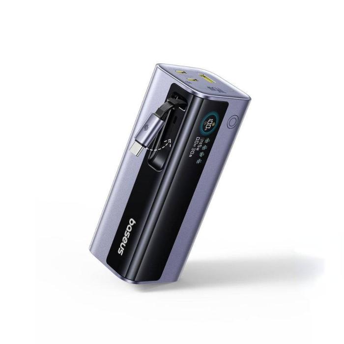 Baseus EnerGeek GR11 Polímero de litio 20000 mAh Negro — imagen 7 de 8
