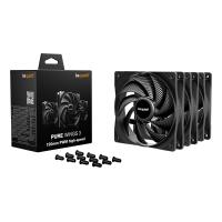 be quiet! Pure Wings 3 120mm | PWM high-speed Triple Pack Carcasa del ordenador Ventilador 12 cm Negro 3 pieza(s), ver imagen 6 de 6