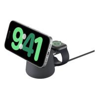 Belkin BoostCharge Pro Auriculares, Smartphone, Reloj inteligente Carbón vegetal Corriente alterna Cargador inalámbrico Carga rápida Interior