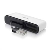 Belkin F4U021BT 480Mbit/s Negro, Color blanco nodo concentrador