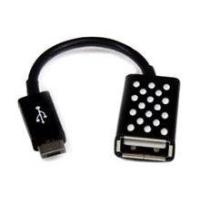 Belkin Micro-USB - USB A M/F Micro-USB A USB A Macho Hembra Negro cable USB