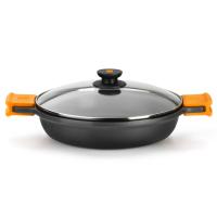 BRA Efficient A270520 bandeja de horno 1,5 L Alrededor Aluminio forjado Cazuela para hornear