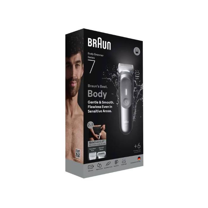 Braun Series 7 BG7550 afeitadora corporal Gris — imagen 5 de 6