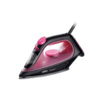 Braun TexStyle 1 Plancha vapor-seco Suela de cerámica 2000 W Negro, Púrpura