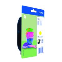 Brother LC221YBP cartucho de tinta 1 pieza(s) Original Amarillo