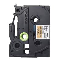Brother TZE-PR851 cinta para impresora de etiquetas Negro en el oro