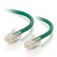 C2G Cable de conexión de red de 1,5 m Cat5e sin blindaje y sin funda (UTP), color verde