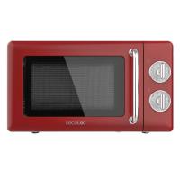 Cecotec 01710 microondas Rojo, Acero inoxidable Microondas con grill Encimera 20 L 700 W