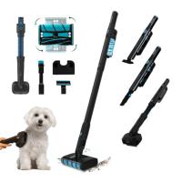 Cecotec 08399 aspiradora de pie y escoba eléctrica Aspiradora escoba 2 en 1 Batería Secar Sin bolsa 210 W Negro 2,5 Ah