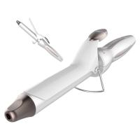 Cecotec Bamba SurfCare Curly Rizador de pelo Caliente Plata, Blanco