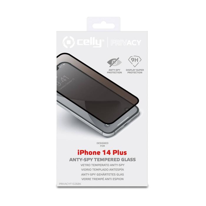Celly PRIVACYF1026BK protector de pantalla o trasero para teléfono móvil Apple 1 pieza(s) — imagen 3 de 4