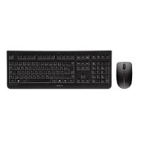 CHERRY DW 3000 teclado Ratón incluido Universal RF inalámbrico QWERTY Inglés del Reino Unido Negro