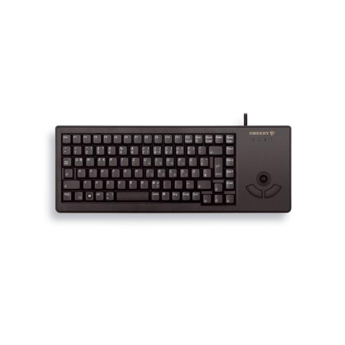 CHERRY XS Trackball teclado Universal USB Negro
