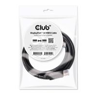 CLUB3D DisplayPort 1.4 HBR3 Cable M/M 2 metro 8K60Hz