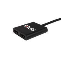 CLUB3D SenseVision MST Hub DisplayPort™ 1.2 Dual Monitor