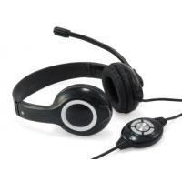 Conceptronic CCHATSTARU2B auricular y casco Auriculares Alámbrico Diadema Llamadas/Música USB tipo A Negro, Rojo