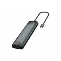 Conceptronic DONN06G USB 3.2 Gen 1 (3.1 Gen 1) Type-C Negro, Plata