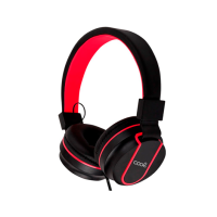 COOL Accesorios 8434847070155 Auriculares Alámbrico Diadema Juego Negro, Rojo