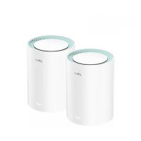 Cudy M1300 2-PACK sistema Wi-Fi Mesh (Wi-Fi en malla) Doble banda (2,4 GHz / 5 GHz) Wi-Fi 5 (802.11ac) Blanco 1 Interno