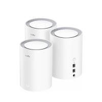 Cudy M1800 3-pack Doble banda (2,4 GHz / 5 GHz) Wi-Fi 6 (802.11ax) Blanco 1 Interno