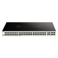 D-Link DGS-1210-52 switch Gestionado L2 Gigabit Ethernet (10/100/1000) 1U Negro