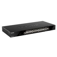 D-Link DGS-1520-28/E switch Gestionado L3 10G Ethernet (100/1000/10000) 1U Negro