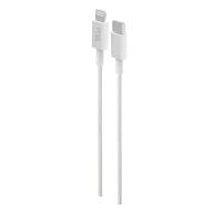 DCU Advance Tecnologic 34101300 cable de conector Lightning 1 m Blanco