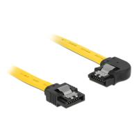 DeLOCK 83958 cable de SATA 0,2 m SATA 7-pin Negro, Amarillo