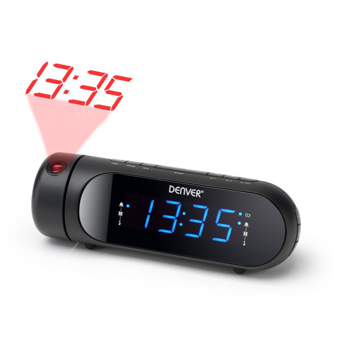 Denver CPR-700 Reloj despertador digital Negro — imagen 3 de 10