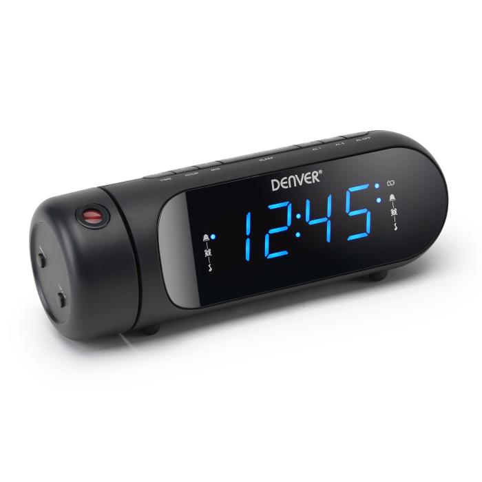 Denver CPR-700 Reloj despertador digital Negro — imagen 2 de 10