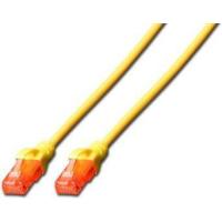 Digitus CAT6 U-UTP 1m cable de red U/UTP (UTP) Amarillo
