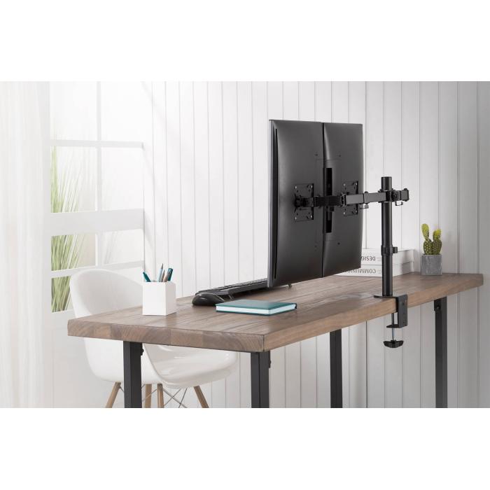 Digitus Soporte de monitor universal doble con fijación a presión — imagen 8 de 9