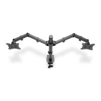 Digitus Soporte de monitor universal doble con fijación a presión, ver imagen 2 de 9