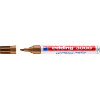 Edding 3000 marcador permanente Punta redonda Ocre