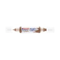 Edding Acryl 3D Double Liner marcador permanente Marrón 1 pieza(s)