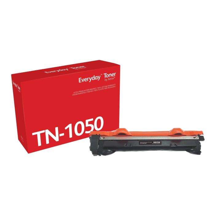 El tóner Everyday™ Negro de Xerox es compatible con Brother TN1050, Capacidad estándar