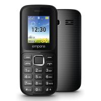 Emporia emporia313 4,5 cm (1.77'') 64,6 g Negro Teléfono para personas mayores