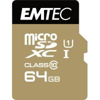 Emtec microSD Class10 Gold+ 64GB MicroSDXC Clase 10