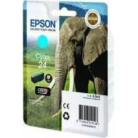 Epson Elephant Cartucho 24 cian (etiqueta RF)