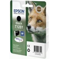Epson Fox Singlepack Black T1281 DURABrite Ultra Ink