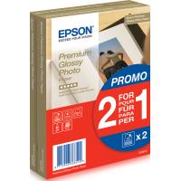 Epson Premium Glossy Photo Paper - 10x15cm - 2x 40 Hojas