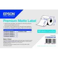 Epson Premium Matte Label - Die-Cut Roll: 105mm x 210mm, 282 labels