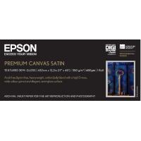 Epson Rollo de Premium Canvas Satin, 17'' x 12.2m, 350g/m²