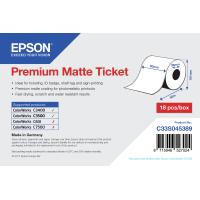 Epson Rollo de Premium Matte Ticket, 80 mm x 50m