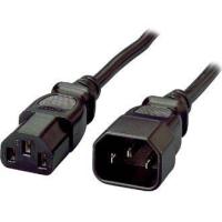 Equip 112100 1.8m C13 acoplador C14 acoplador Negro cable de transmisión