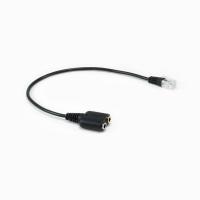 Equip 147944 cable de audio 0,25 m RJ-9 2 x 3.5mm Negro