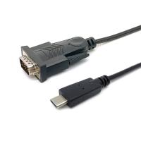 Equip Cable USB-C a serie (DB9), M/M, 1,5 m