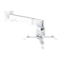 Equip Soporte de pared de techo para proyector, blanco