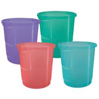 Esselte 626291 cubo de basura Alrededor Poliestireno (PS) Colores surtidos
