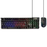 Ewent PL3201 teclado Ratón incluido Juego USB QWERTY Español Negro